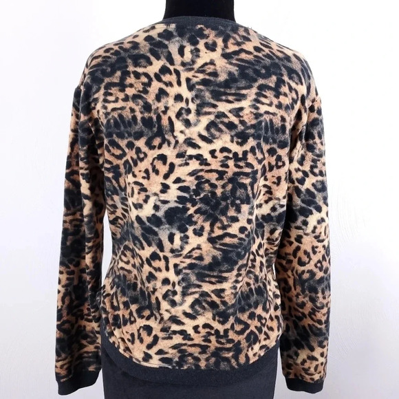 Zara Trafaluc Animal print crewneck S - Picture 2 of 9